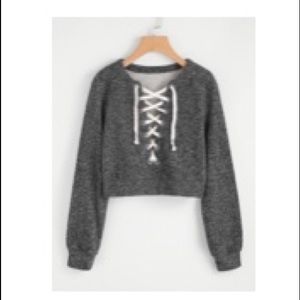 Crop sweatshirt